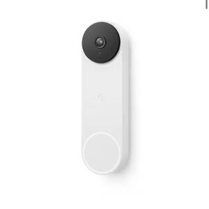 Nest Doorbell (Battery) - Smart Wi-Fi Video Doorbell Camera - Snow NIB